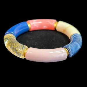 Colorful Chunky Stretch Bracelet